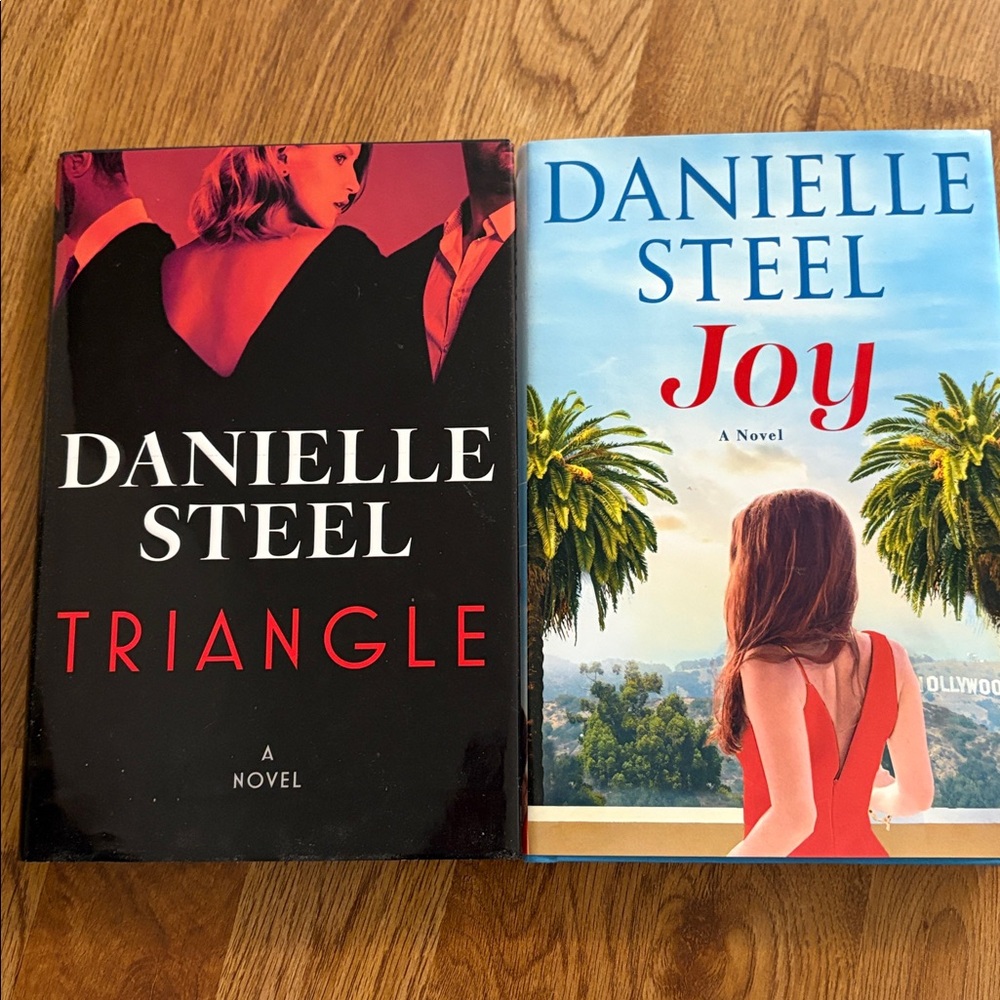 Danielle Steel Triangle & Joy Hardback Books